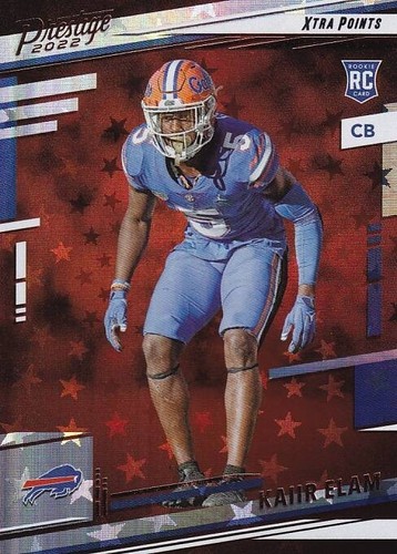 2022 Panini Prestige - Rookies Xtra Points Astral #331 Kaiir Elam (RC) - Bills - Picture 2 of 3