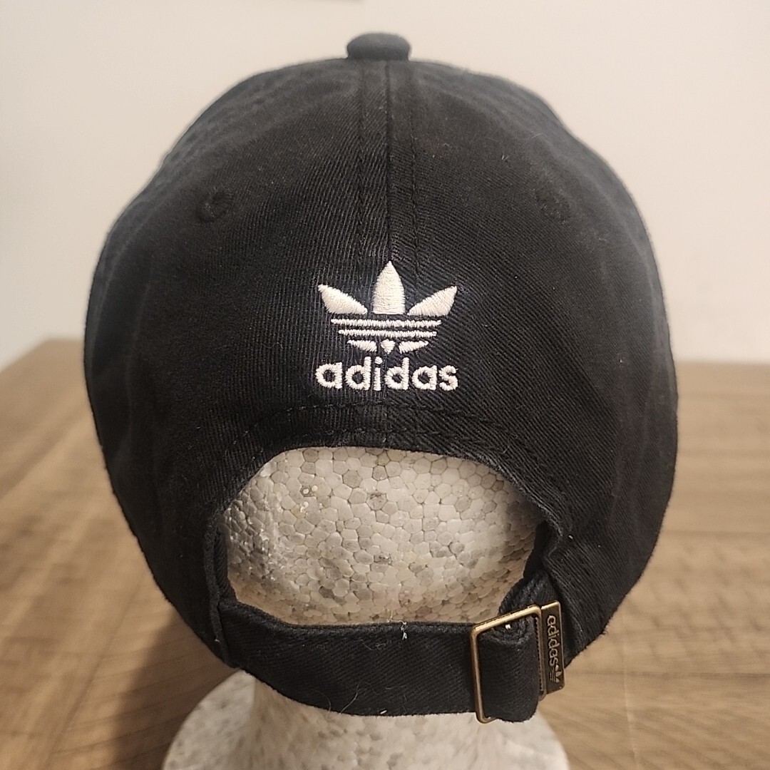 Adidas Black Hat Adjustable Strapback BaseBall Ca… - image 3