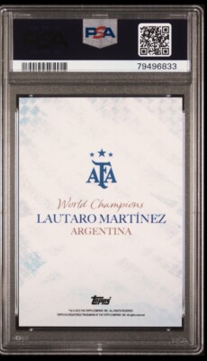 2023 Topps Argentina World Champions Lautaro Martinez Auto /10 | eBay