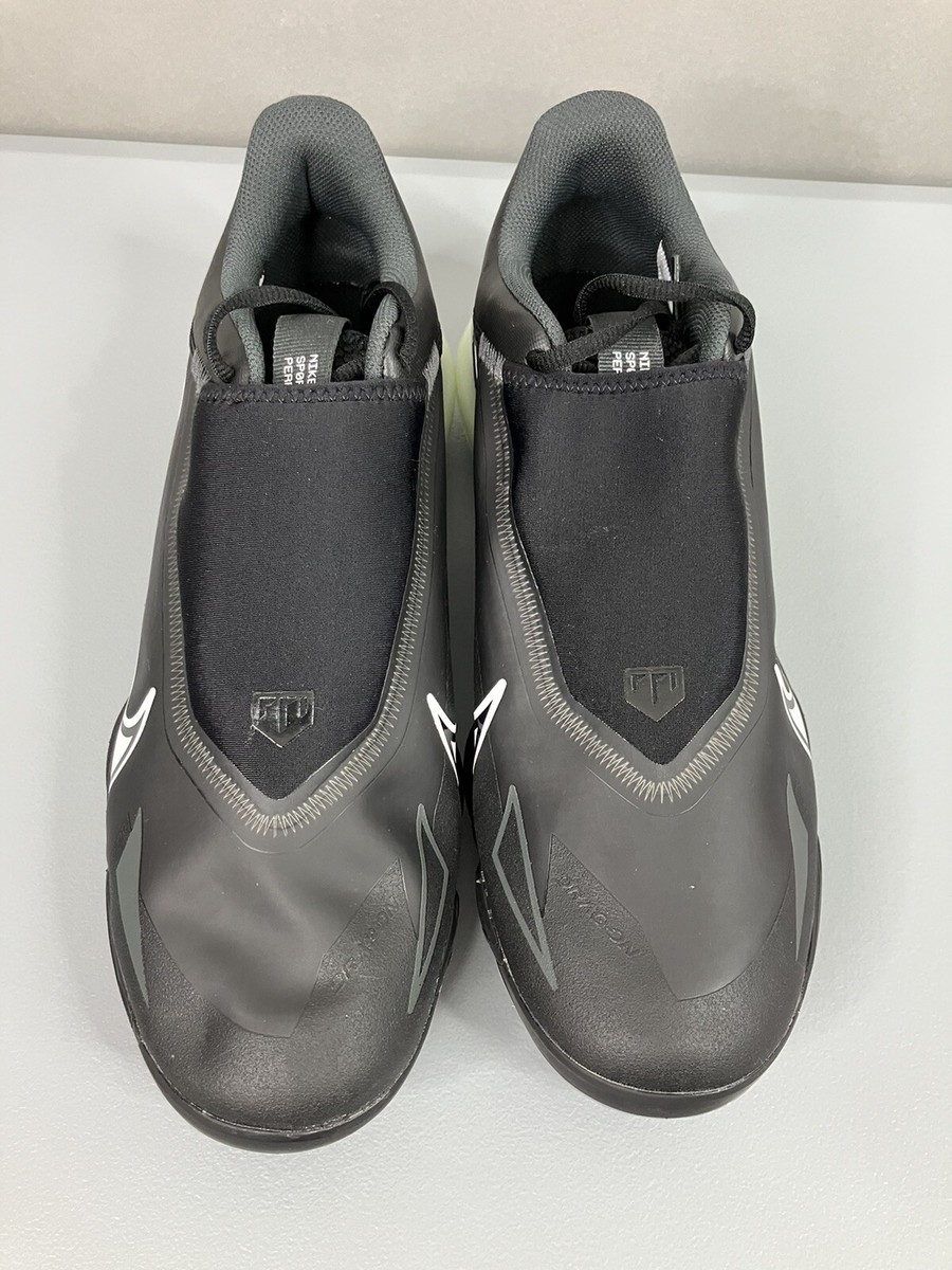 Nike Mens Force Zoom Trout 8 Pro Metal Baseball Cleats Black 