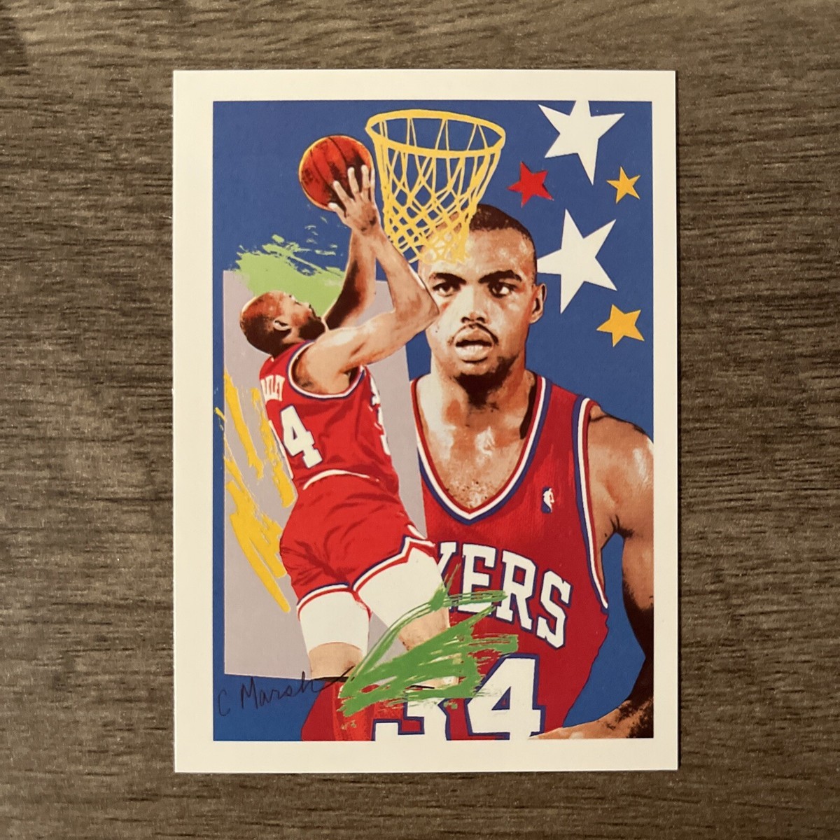 1990-91 NBA Hoops Charles Barkley #374 Philadelphia 76ers 1990-91 NBA Hoops Charles Barkley #374 Philadelphia 76ers