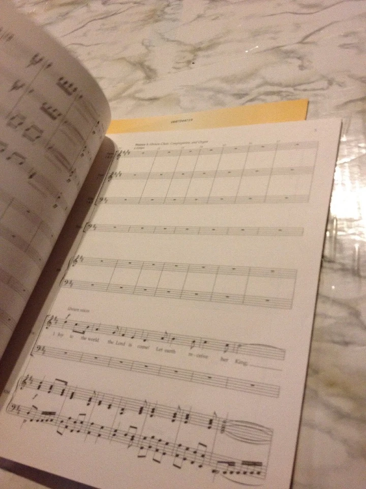 Joy to The World Christmas Carol Concertato para teclado STAB bajo quinteto campanas Foto 4 de 4