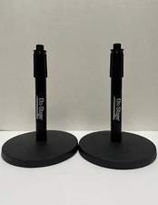 On-Stage (DS7200B) - Adjustable Desktop Microphone Stands - LOT OF 2