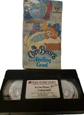 1987 The Care Bears Feeling Good VHS Tape Cartoons VTG RARE Vintage