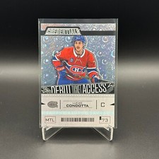 2023-24 UD Credentials LUCAS CONDOTTA #133 Debut Ticket Access Rookie RC /999