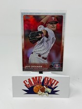 2015 Topps Series 2 Baseball Jake Diekman Rainbow Foil Card #663