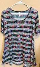 Lula Roe Classic T Size Small T-Shirts Multiple Patterns And colors