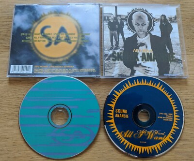 SKUNK ANANSIE - All I Want / Charity (Live) (2 CD Single Set 1996) 