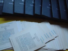 EMPTY GSA BLACK BOX W/ SERIAL NUMBERED 1883-CC CARD  - NO COIN