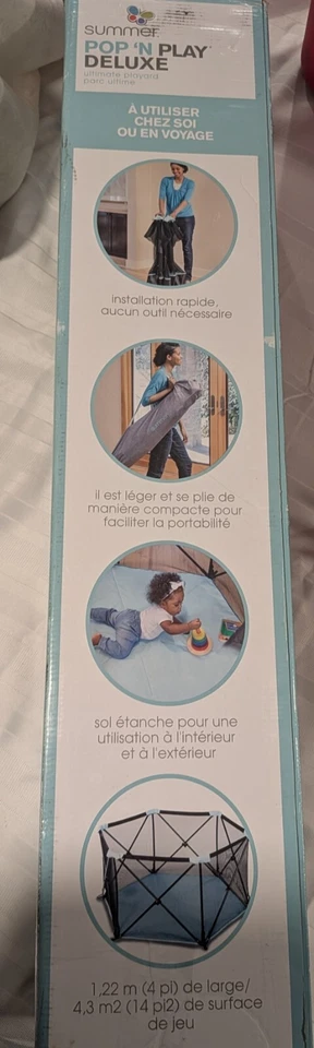 Summer Infant Pop N Play Deluxe Ultimate Playard con dosel completo Foto 2 de 3