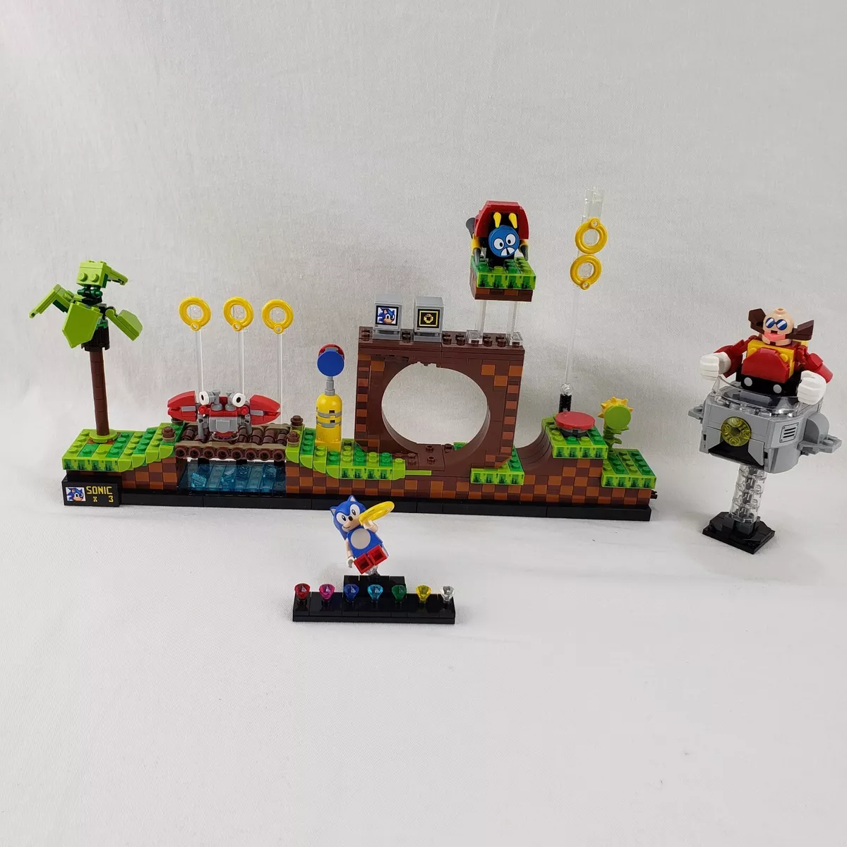 Lego Ideas Sonic the Hedgehog Green Hill Zone 21331 • Price »