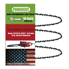3PCS 16" Chainsaw Chain FOR Bauer 20112E-B,57622-14.5 Amp16 in.Electric chainsaw
