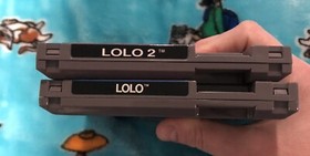 NES Nintendo Video Game Boxed Lot The Adventures of Lolo (CIB) and Lolo 2 (CB)
