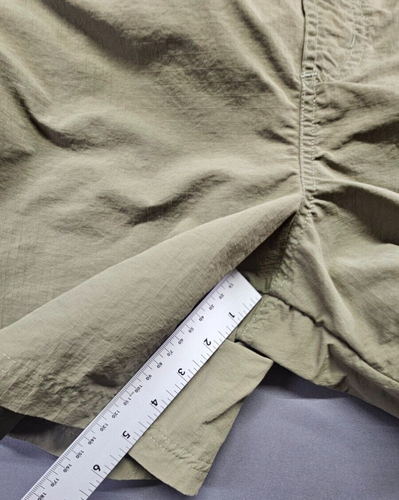 Cherokee Shorts Men Size Large 36-38 Belted Cargo Hiking Nylon Olive - 第 6/10 張圖片