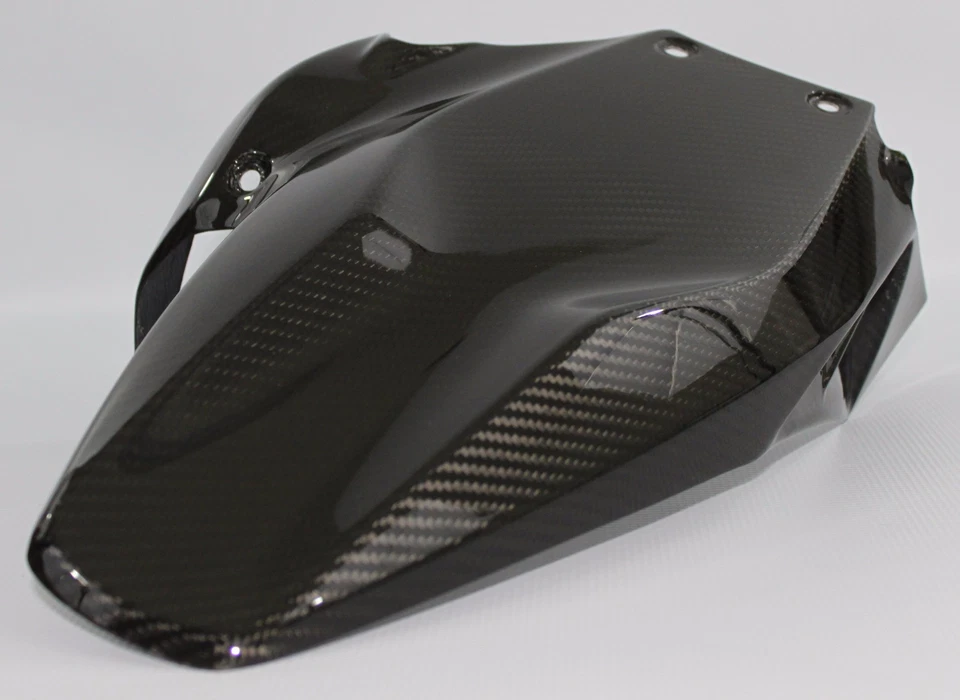 Abrazadera trasera Ducati 1199 1299 Panigale (12-17) Panigale V2 (20-21) - fibra de carbono Foto 3 de 4