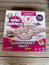 Surprise Mini Brands Supermarket Race Game Family Fun Spinmaster 8+