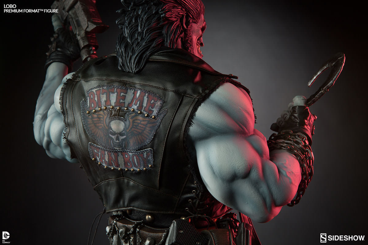 Lobo Premium Format 1/4 Statue DC Comics Universe Sideshow Lobo Premium Format 1/4 Statue DC Comics Universe Sideshow