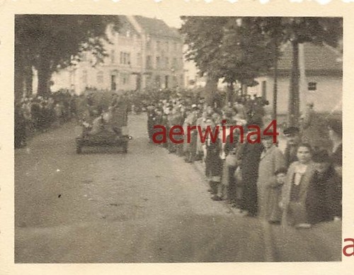 Victory Celebration German Vehicles in Danzig Poland
