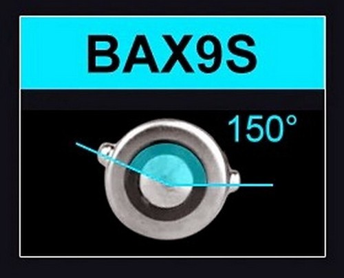 Ampoules BAX9S LED H6W Veilleuses 6500K Blanc pour Audi TT MK1 8N - Bild 2 von 2