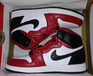 jordan 1 high red black white