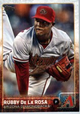 2015 Topps Update #US245 Rubby De La Rosa Arizona Diamondbacks