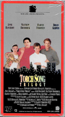 Torch Song Trilogy - sealed vhs - Anne Bancroft, Matthew Broderick