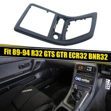 Console Interior Dash Bezel Radio AC Shifter For 89-94 R32 GTS GTR ECR32 BNR32