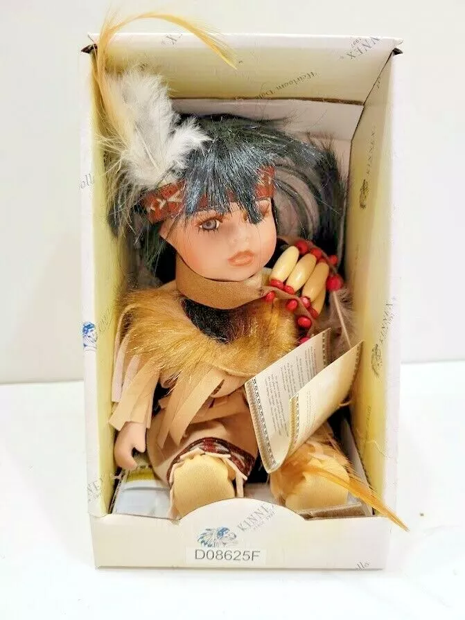 Kinnex Limited Edition Porcelain Native American Doll