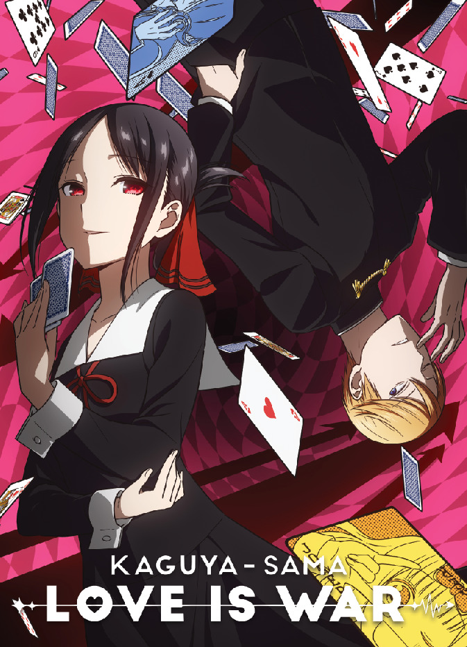 Kaguya-sama wa Kokurasetai：Tensai-tachi no Renai Zunousen：Love is War  Poster - Japan Anime Kraft Paper Vintage Poster Wall Decor