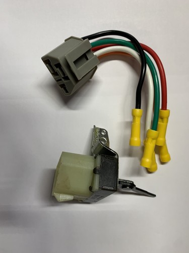 New oem F1HH19A642AA F1HZ19986A Blower switch F1HH-19A642-AA WITH REPAIR PIGTAIL - Picture 2 of 6