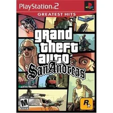 Grand Theft Auto: San Andreas (Greatest Hits) PS2 Brand New Game (2006 Action)