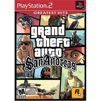 Grand Theft Auto: San Andreas Greatest Hits PS2 Brand New Game (2006 Action)