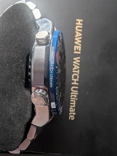 Huawei Watch Ultimate Voyage Blue Smartwatch Titan strap NEW Waranty 2 Years - Zdjęcie 7 z 8