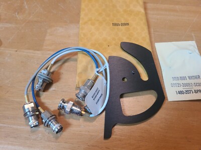 Agilent Hewlett Packard HP 11869A RF Plug-In Adapter cables and latch kit