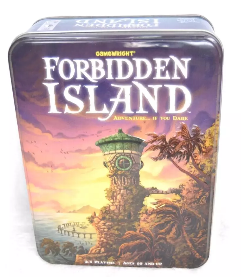 Gamewright forbidden Island Card Game Pre Owned 