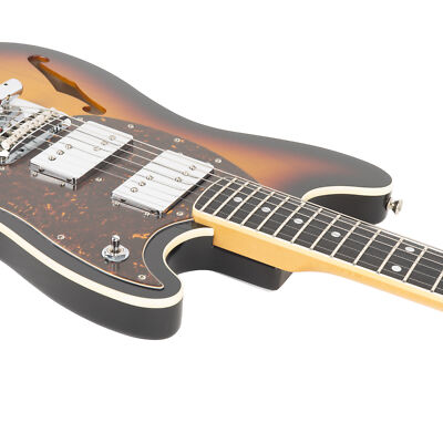 2012 Fender Mustang MG-HO セミホロー Used Fender Mustang Thinline MG-HO Sunburst 2012 | eBay