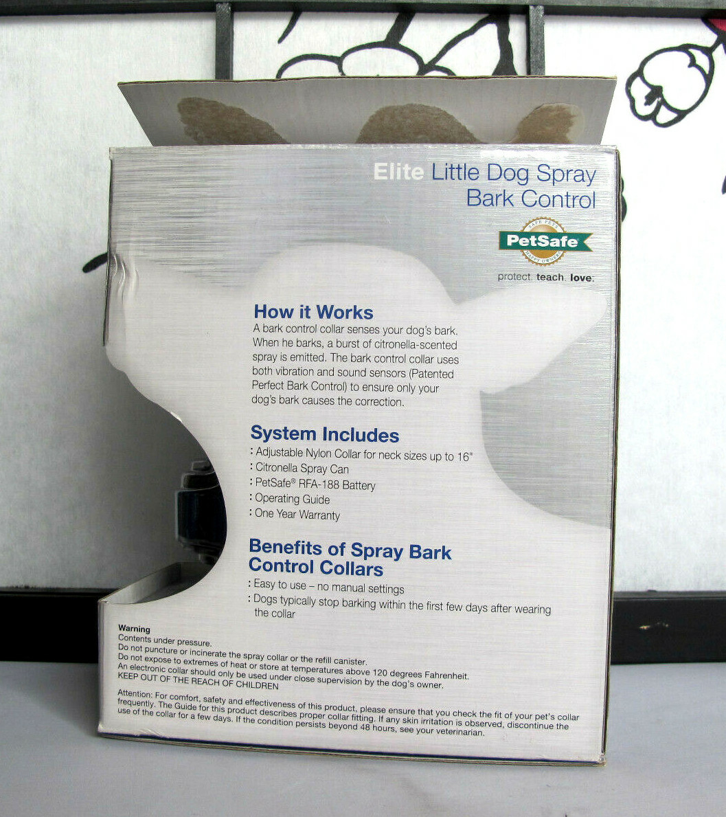 petsafe elite little dog spray bark control collar