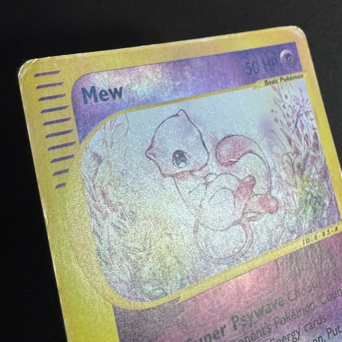 MEW #55/165 Holo Reverse Eng Expedition E-Series 2002 - Pokemon
