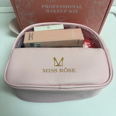 Miss Rose Professional Makeup Kit Sweet Romance w/ Cosmetic Bag   Full Set