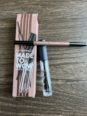 MAC Made To Wow Brow Kit AUBURN-PENNY- Brow gel In CLEAR, BNIB FULL SIZES+FREE 