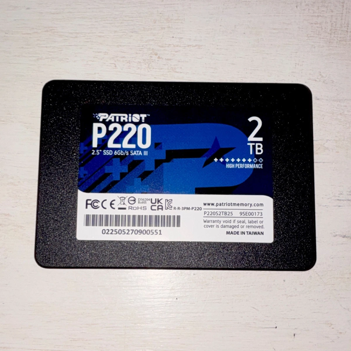 Patriot SATA III Hard Drives (HDD, SSD & NAS) for sale | eBay