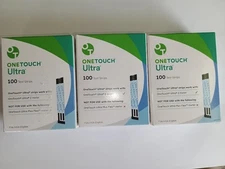 One Touch Ultra 300ct  Factory Sealed test strips    10-31-2026      09-30-2026