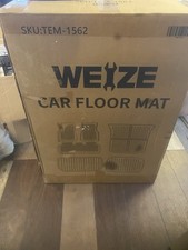 Floor Liner Brands BRAND NEW Weize All-Weather TPE Floor Mats & Cargo Liners Tesla Model Y 5-Seat