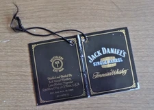 Jack Daniels Single Barrel Tennessee Whiskey tag