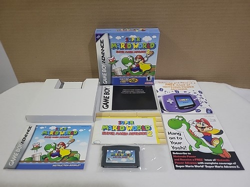 Super Mario World Super Mario Advance 2 Game Boy Advance 2002 - Complete GBA CIB