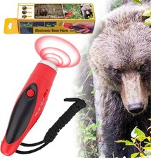120dB Electronic Bear Horn to Scare Bears- Loud Air Horn for Safety Hiking Campi