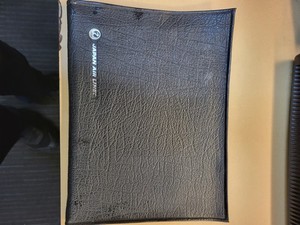 vintage JAPAN AIR LINES Brief Portfolio