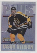 1998-99 O-Pee-Chee Chrome Season's Best Refractor Jason Allison #SB27 d4y