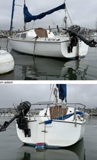 1972 Catalina 22' Sailboat
