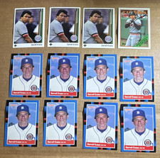 1988 & 1989 Darrell Evans Detroit Tigers MLB Baseball Card Lot (12)
